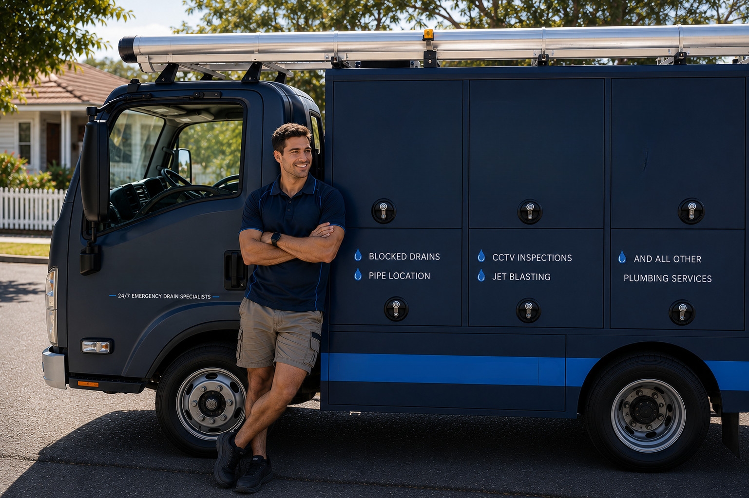 Plumber with Millers Point Blocked Drains van